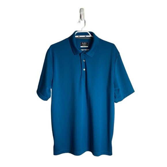 Ben Hogan Men's Power Air Performance Polo Shirt in Blue - Picture 1 of 7